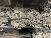 Partij diverse jute touw/seagrass twisted/raw kordels/overige (108x) - afbeelding 9 van  16