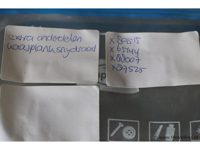 Partij diverse kaas snij-onderdelen o.a. boska cheese-o-matic snijdraden voor kaassnijmachine - afbeelding 4 van  13
