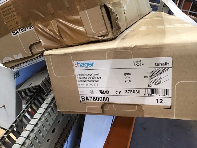 Partij diverse kabelgoten ten behoeve van schakelkasten - afbeelding 3 van  4