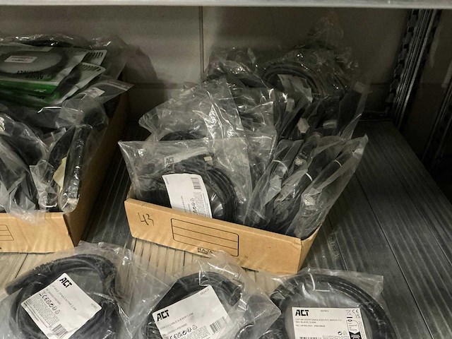 Partij diverse kabels (174x) - afbeelding 8 van  9