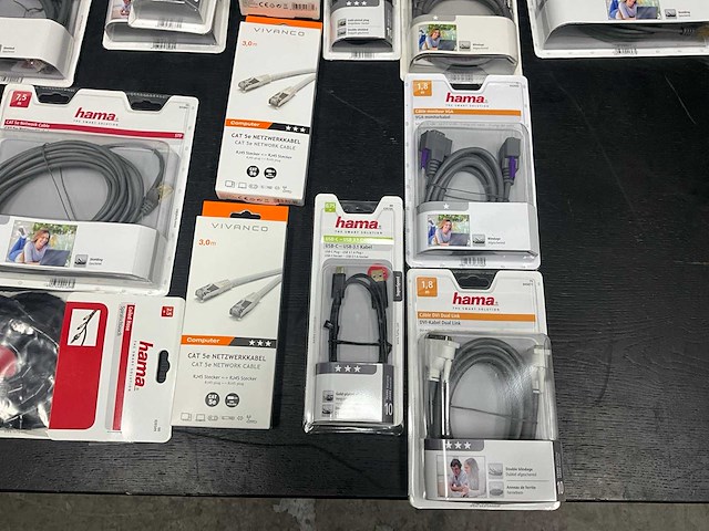 Partij diverse kabels - afbeelding 5 van  15