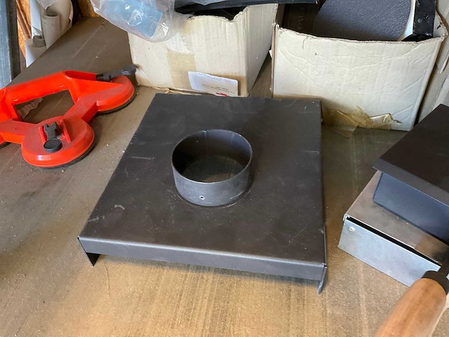 Partij diverse kachel onderdelen - afbeelding 3 van  5