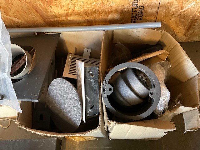 Partij diverse kachel onderdelen - afbeelding 4 van  5