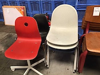 Partij diverse kantinestoelen - afbeelding 3 van  4