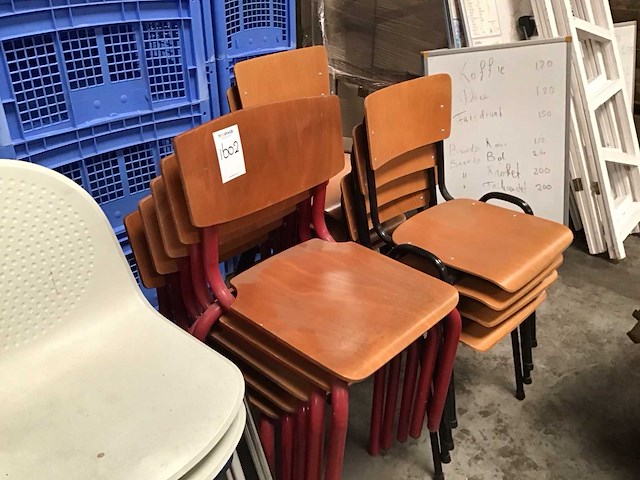 Partij diverse kantinestoelen - afbeelding 4 van  4
