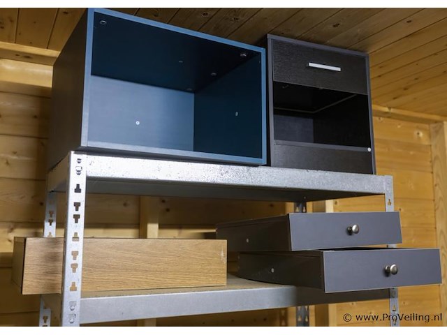Partij diverse kastjes en laden - 5 stuks - afbeelding 2 van  2