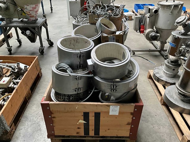 Partij diverse keramische verwarmingsbanden - afbeelding 2 van  2