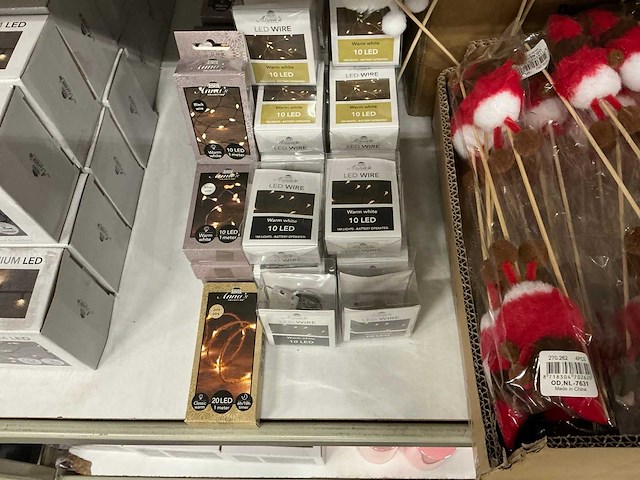 Partij diverse kerst accessoires (282x) - afbeelding 4 van  10
