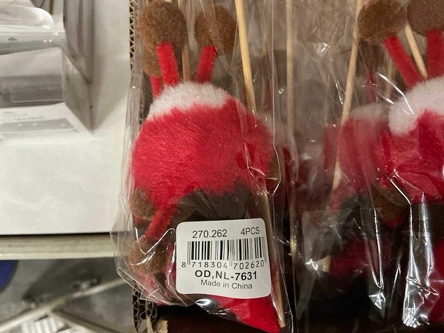 Partij diverse kerst accessoires (282x) - afbeelding 8 van  10