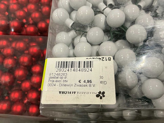 Partij diverse kerstballen (145 verpakkingen) - afbeelding 10 van  28