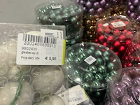 Partij diverse kerstballen (145 verpakkingen) - afbeelding 10 van  31