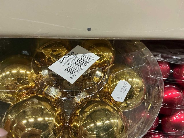 Partij diverse kerstballen (63 verpakkingen) - afbeelding 2 van  15