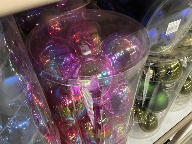 Partij diverse kerstballen (63 verpakkingen) - afbeelding 6 van  15