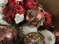 Partij diverse kerstballen (70x) - afbeelding 4 van  9