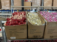 Partij diverse kerstballen op stok/pieken (4500x) - afbeelding 3 van  9