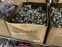 Partij diverse kerstballen op stok/pieken (4500x) - afbeelding 8 van  9