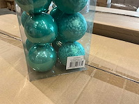 Partij diverse kerstballen unbreakable&seamless 24/tube (96 tubes) - afbeelding 2 van  11