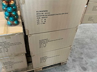 Partij diverse kerstballen unbreakable&seamless 24/tube (96 tubes) - afbeelding 6 van  7