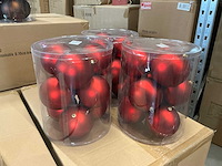 Partij diverse kerstballen unbreakable&seamless d10cm 9/tube (45 tubes) - afbeelding 5 van  11
