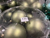 Partij diverse kerstballen unbreakable&seamless d10cm 9/tube (45 tubes) - afbeelding 3 van  6