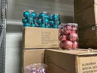Partij diverse kerstballen unbreakable&seamless d10cm 9/tube (50 tubes) - afbeelding 3 van  7