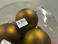 Partij diverse kerstballen unbreakable&seamless d10cm 9/tube (66 tubes) - afbeelding 4 van  15