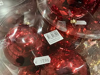 Partij diverse kerstballen unbreakable&seamless d10cm 9/tube (66 tubes) - afbeelding 12 van  15