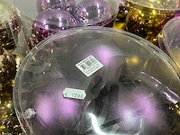 Partij diverse kerstballen unbreakable&seamless d10cm 9/tube (66 tubes) - afbeelding 15 van  15