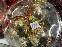 Partij diverse kerstballen unbreakable&seamless d10cm 9/tube (66 tubes) - afbeelding 2 van  11