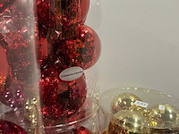 Partij diverse kerstballen unbreakable&seamless d10cm 9/tube (66 tubes) - afbeelding 7 van  11