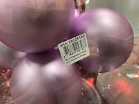 Partij diverse kerstballen unbreakable&seamless d10cm 9/tube (77 tubes) - afbeelding 2 van  15