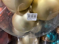 Partij diverse kerstballen unbreakable&seamless d10cm 9/tube (77 tubes) - afbeelding 12 van  15