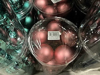 Partij diverse kerstballen unbreakable&seamless d5cm 30/tube (103 tubes) - afbeelding 8 van  11