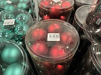 Partij diverse kerstballen unbreakable&seamless d5cm 30/tube (103 tubes) - afbeelding 9 van  11