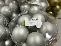 Partij diverse kerstballen unbreakable&seamless d5cm 30/tube (103 tubes) - afbeelding 3 van  11