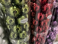 Partij diverse kerstballen unbreakable&seamless d5cm 30/tube (132 tubes) - afbeelding 7 van  19