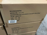 Partij diverse kerstballen unbreakable&seamless d5cm 30/tube (195 tubes) - afbeelding 5 van  13
