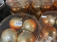 Partij diverse kerstballen unbreakable&seamless d7cm 24/tube (35 tubes) - afbeelding 5 van  8