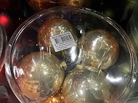 Partij diverse kerstballen unbreakable&seamless d7cm 24/tube (56 tubes) - afbeelding 5 van  6