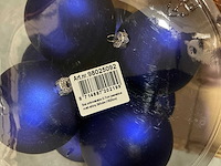 Partij diverse kerstballen unbreakable&seamless d7cm 24/tube (64 tubes) - afbeelding 3 van  7