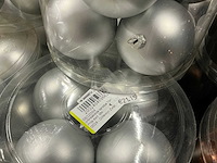 Partij diverse kerstballen unbreakable/seamless d7cm 24/tube (70 tubes) - afbeelding 9 van  15