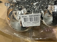 Partij diverse kerstballen unbreakable&seamless d7cm 24/tube (79 tubes) - afbeelding 6 van  10