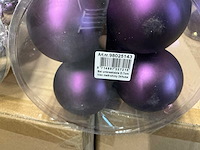 Partij diverse kerstballen unbreakable&seamless d7cm 24/tube (79 tubes) - afbeelding 7 van  10