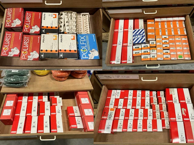 Partij diverse klembeugels (128 verpakkingen) - afbeelding 1 van  14