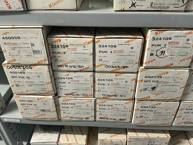 Partij diverse klemsan klemmen/eindplaten/etc - afbeelding 15 van  29