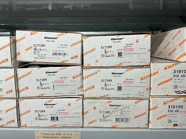 Partij diverse klemsan klemmen/eindplaten/etc - afbeelding 27 van  29