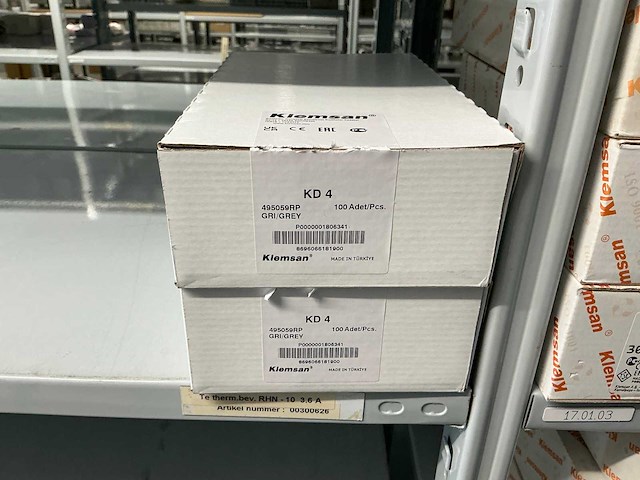 Partij diverse klemsan klemmen/eindplaten/etc - afbeelding 29 van  29