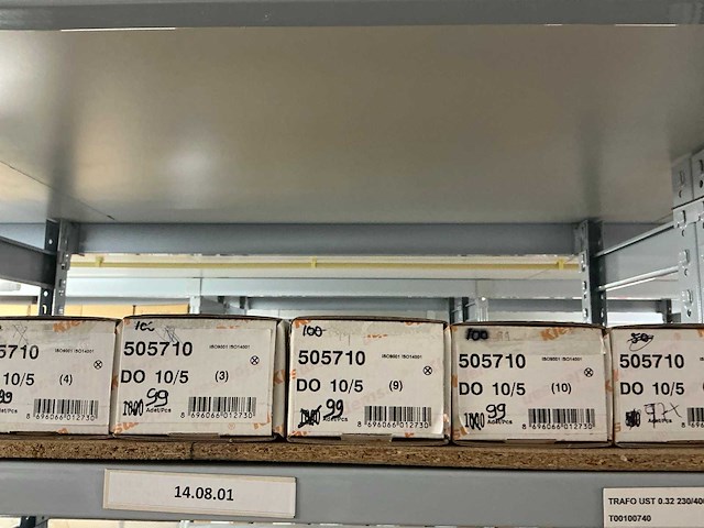 Partij diverse klemsan markeringsplaatjes (285x) verpakkingen - afbeelding 30 van  58