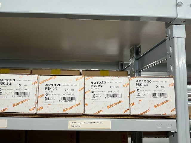 Partij diverse klemsan markeringsplaatjes (285x) verpakkingen - afbeelding 34 van  58