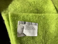 Partij diverse kleuren topfband 15cm 100% wol & vilt met jute (60x) - afbeelding 4 van  8